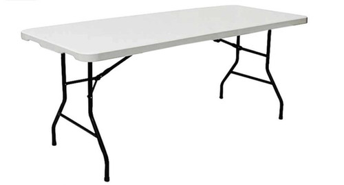 Table rectangulaire en PVC