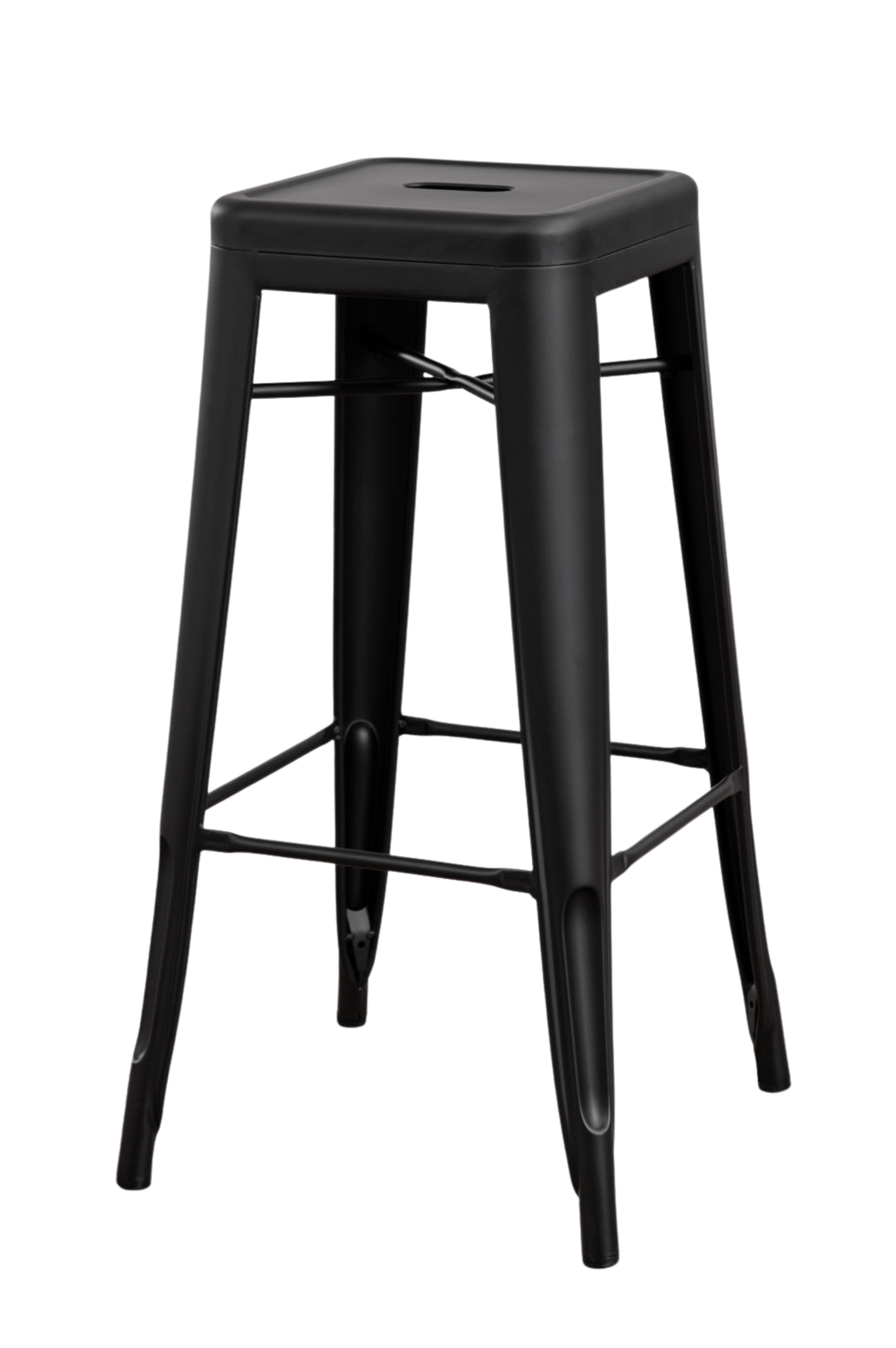 Tabouret métal noir